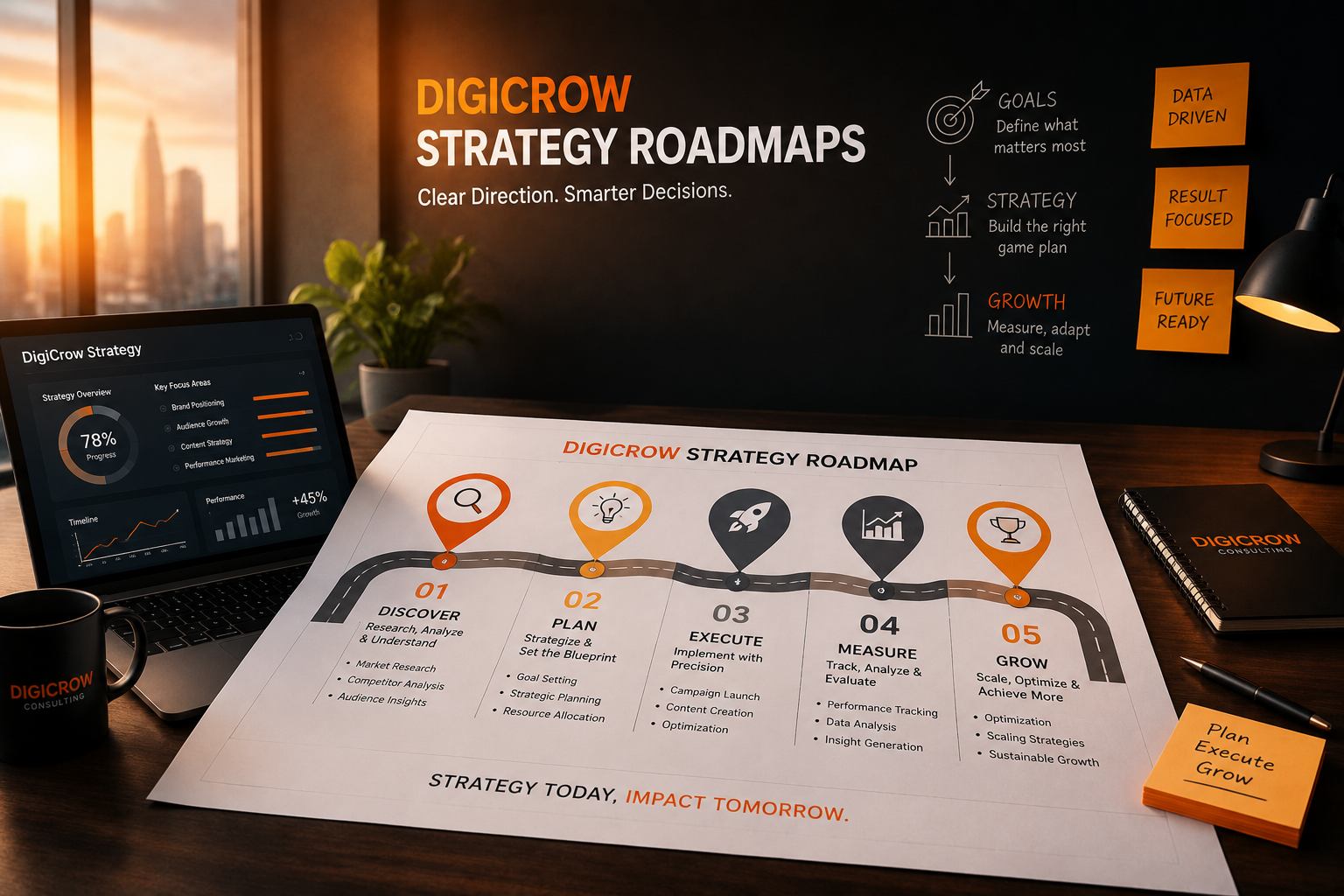 DigiCrow Strategy Roadmaps Layout Image